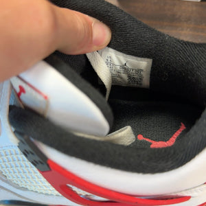 Jordan 4 Retro Red Cement Size 9.5 (Pre-Owned) - aux