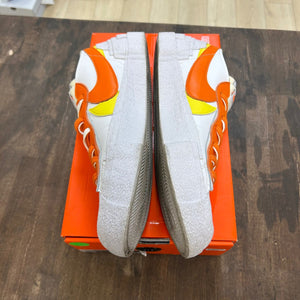 Nike Blazer Low sacai White Magma Orange - Image 3