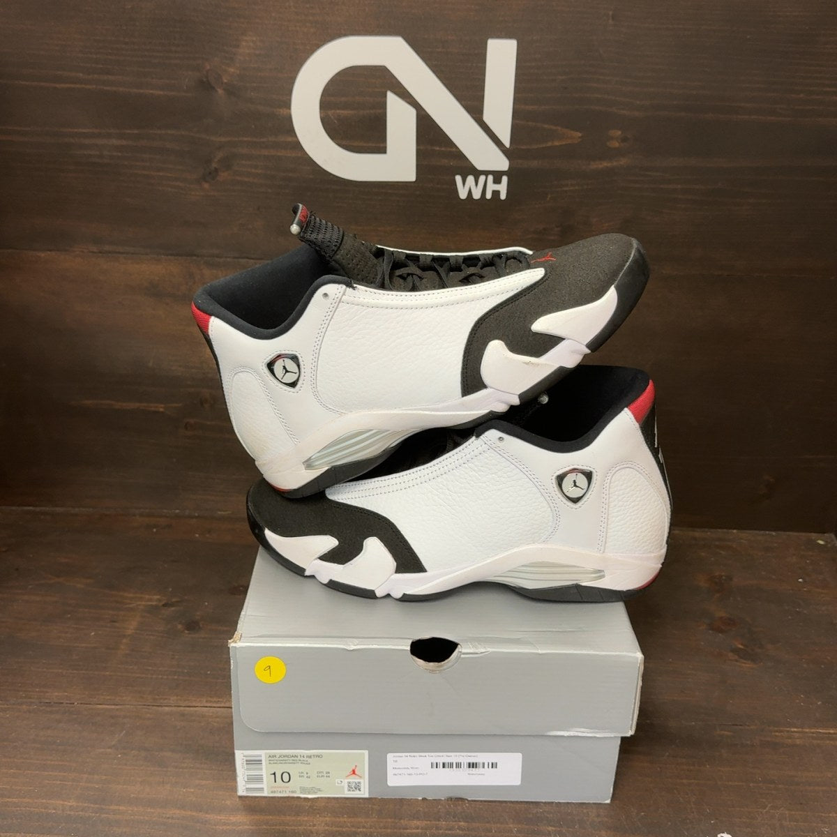 Jordan 14 Retro Black Toe (2024) - Image 1