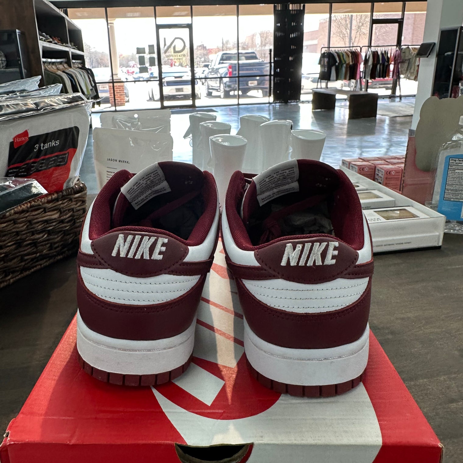 Team Red Nike Dunk Low (USED)