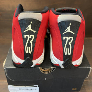 Jordan 14 Retro Gym Red Toro Size 8 (Pre-Owned) - aux