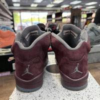 Burgundy Jordan 5 (GS) (USED, No Insoles)
