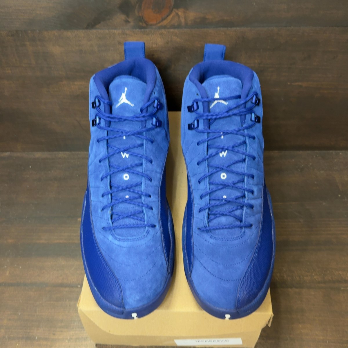Jordan 12 Retro Deep Royal Blue Size 14 - Image 3