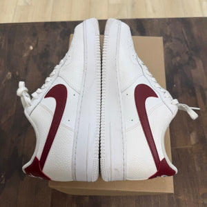 Nike Air Force 1 Low White Team Red Size 11 (Pre-Owned) - Image 4
