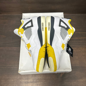 Jordan 4 Retro Vivid Sulfur (Women's) - Image 4