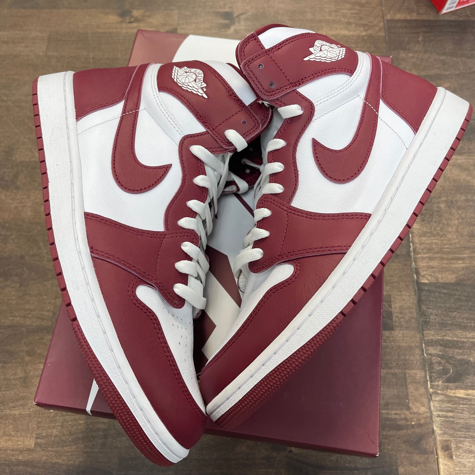 Artisanal Team Red Jordan 1 High (USED)
