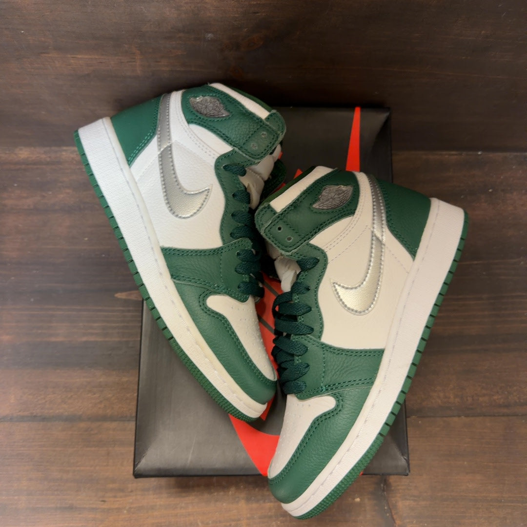 Jordan 1 Retro High OG Gorge Green (GS) - Image 2