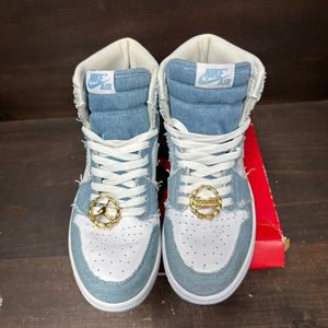 Jordan 1 Retro High OG Denim (Women's) Size 9W (Pre-Owned) - back