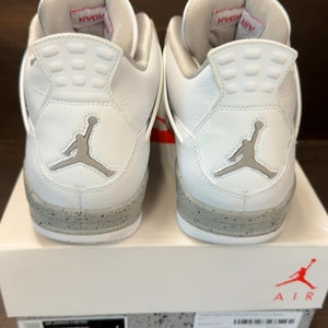 Jordan 4 Retro White Oreo (2021) Size 9 (Pre-Owned) - aux