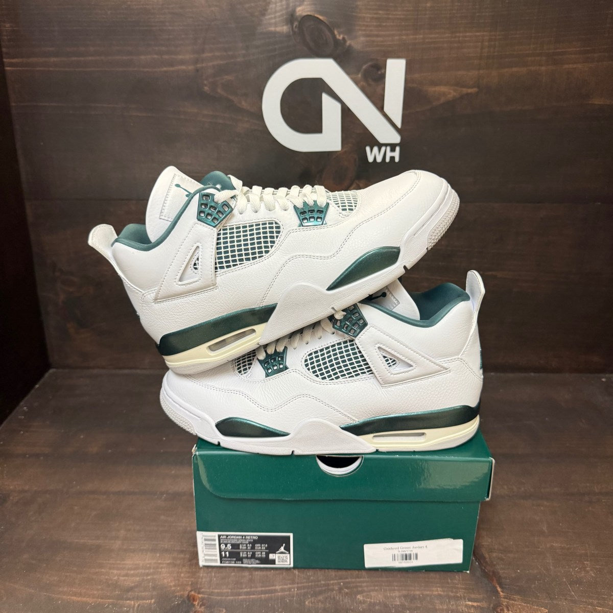 Jordan 4 Retro Oxidized Green - Image 1
