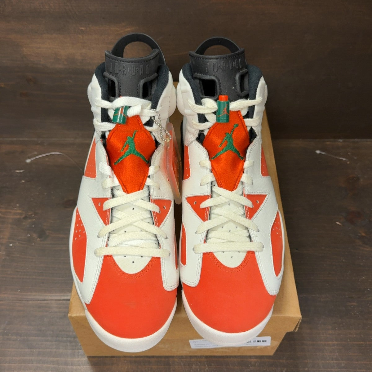 Jordan 6 Retro Gatorade Like Mike White Size 11 (Pre-Owned) - Image 3