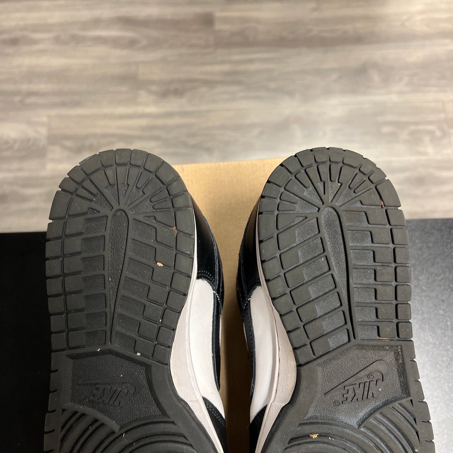 Panda Black White Dunk Low (USED, no box)