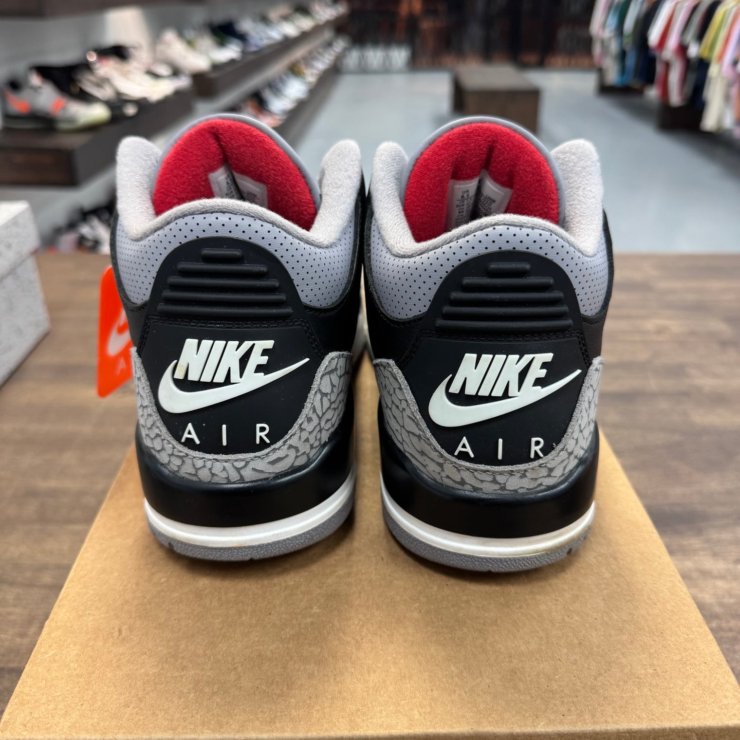 Black Cement Jordan 3 (2024) (USED, No Box)