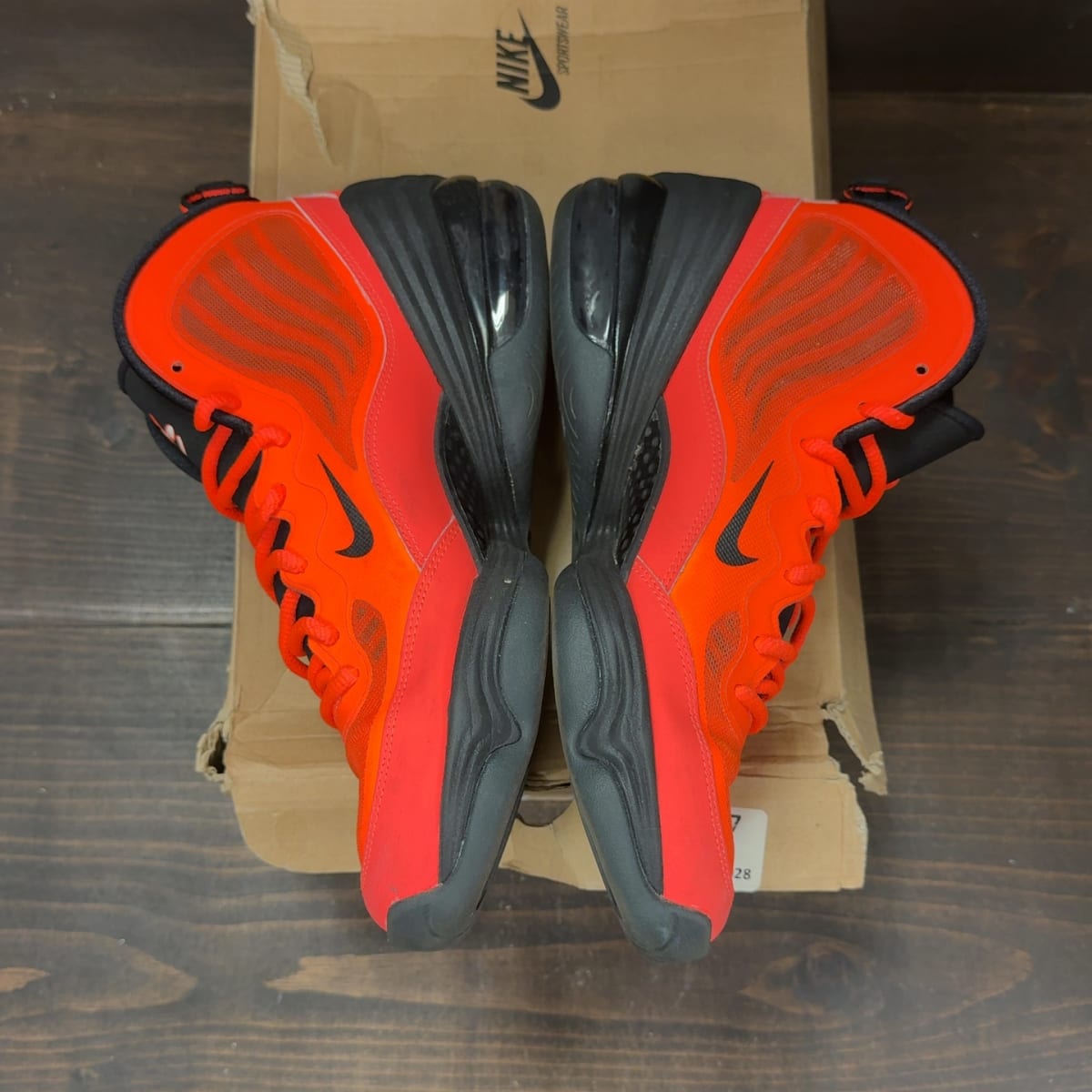 Nike Penny V Crimson Sunburst Size 8.5 (Pre-Owned) - aux