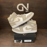 Jordan 1 Mid Linen - Image 1
