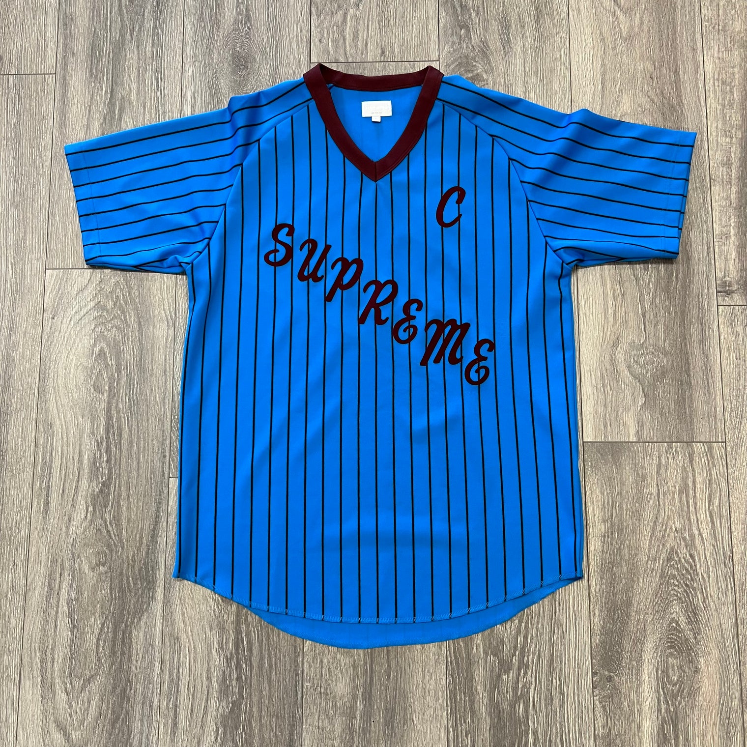 Supreme Blue Soccer Jersey (USED)