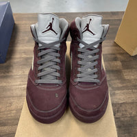 Burgundy Jordan 5 (USED No Box)