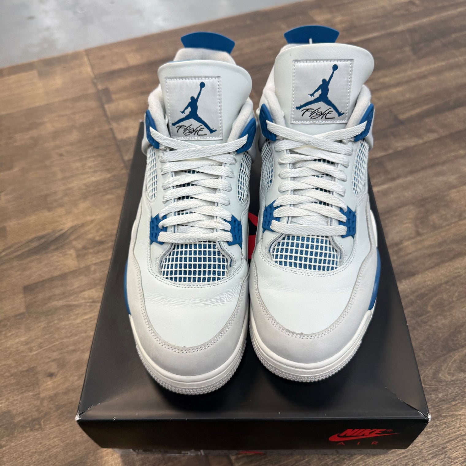 Military Blue Jordan 4 Retro (Used)