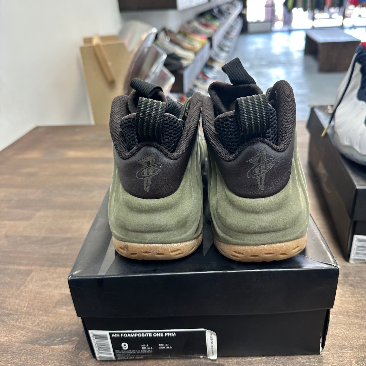 Olive Air Foamposite One (USED)