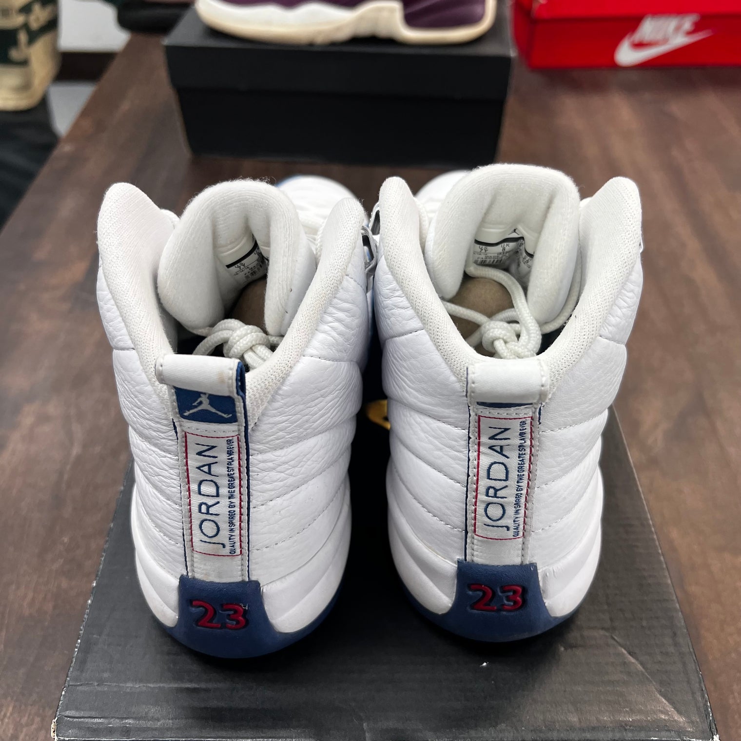 True Blue Jordan 12 (GS) (USED)
