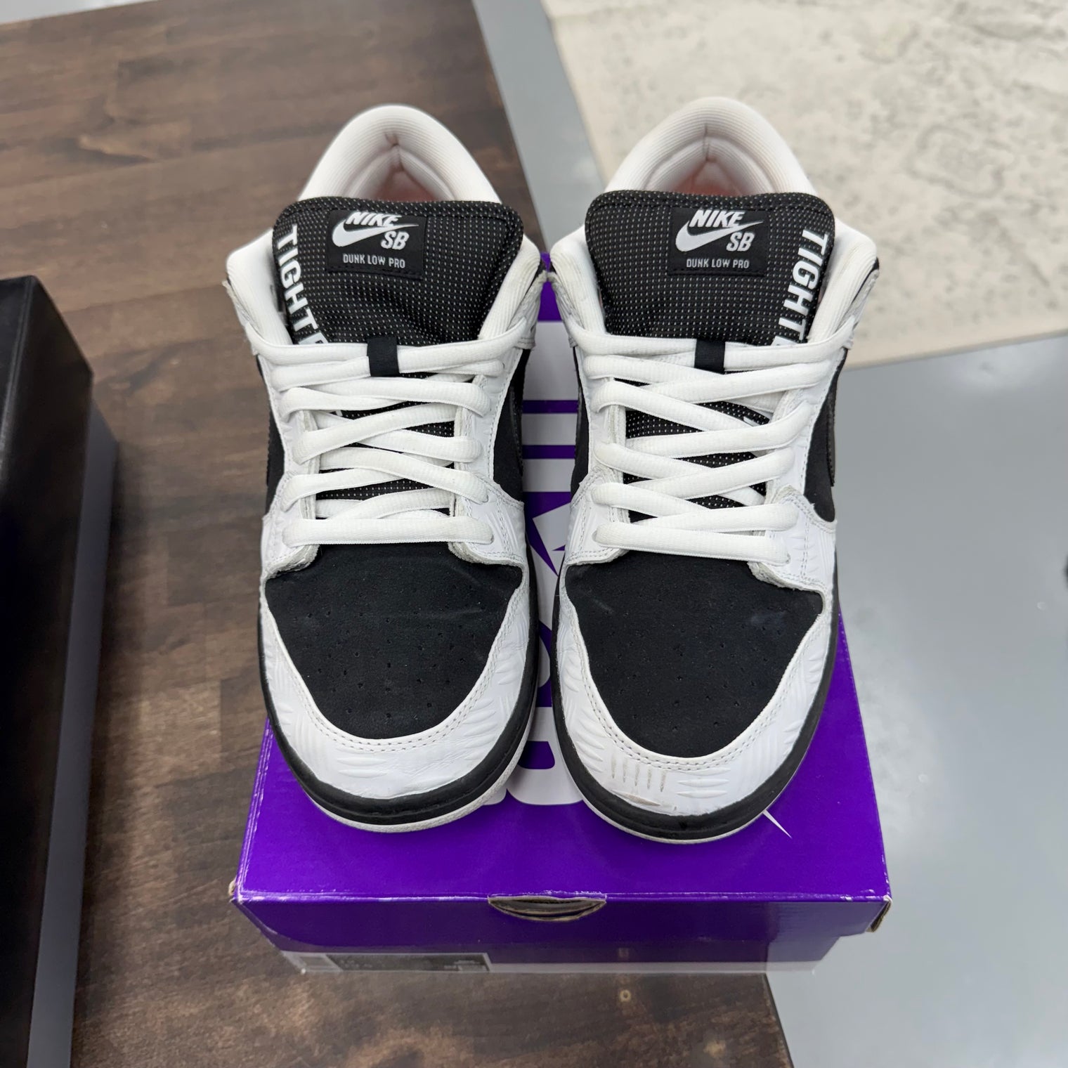 Tight Booth SB Dunk Low (USED, Replacement Box)