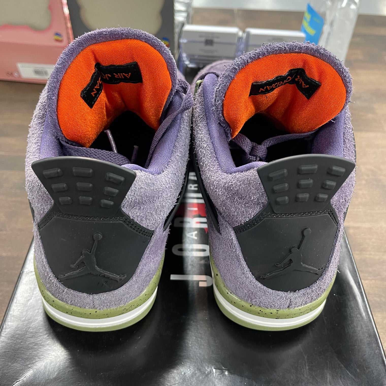 (W) Canyon Purple Jordan 4 (USED)