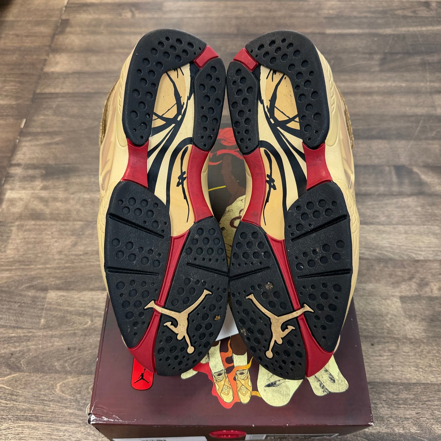 Rui Hachimura Black Samurai Jordan 8 Retro SE (USED)