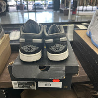 Black White Grey Jordan 1 Low (USED, Replacement Box)