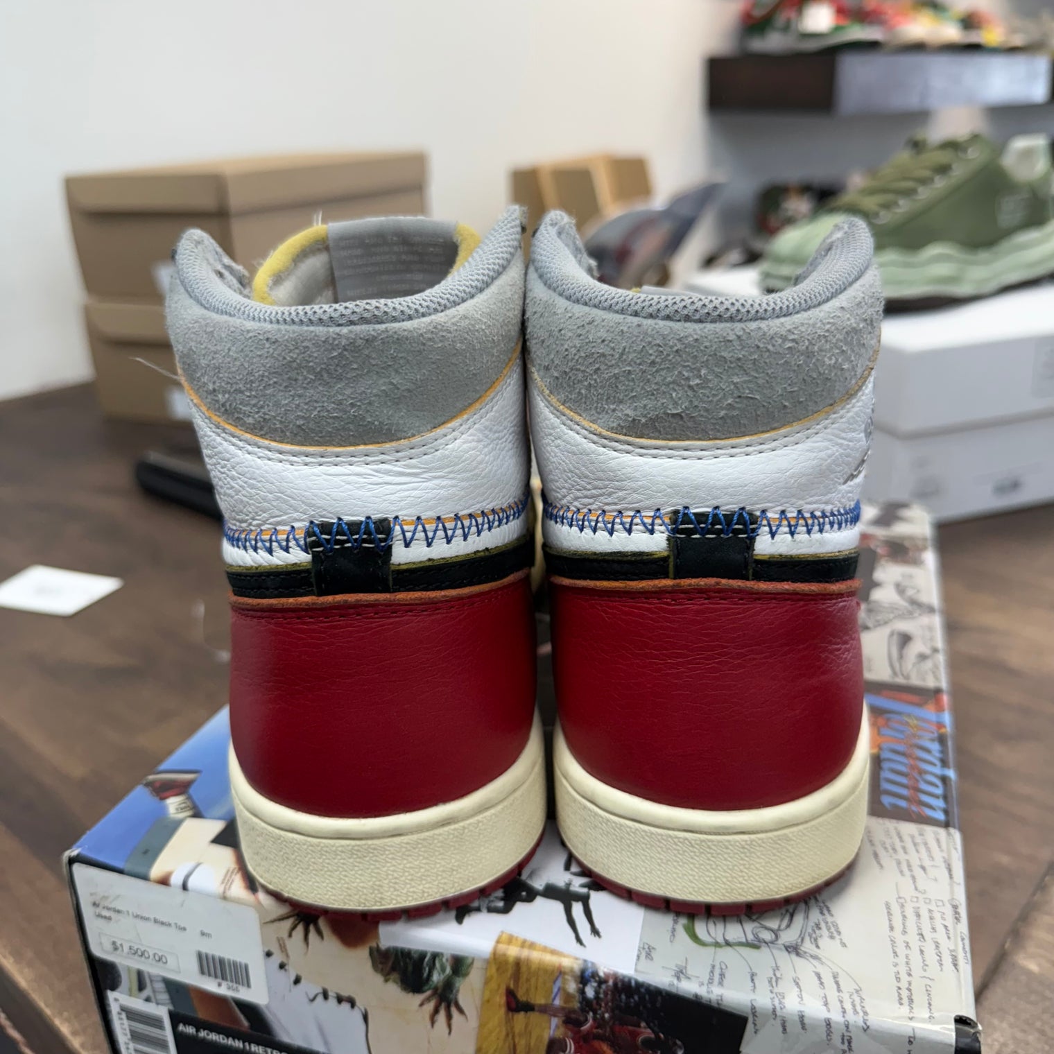 Union Black Toe Jordan 1 High (USED)