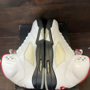 Jordan 5 Retro Fire Red Silver Tongue (2020) - Image 7