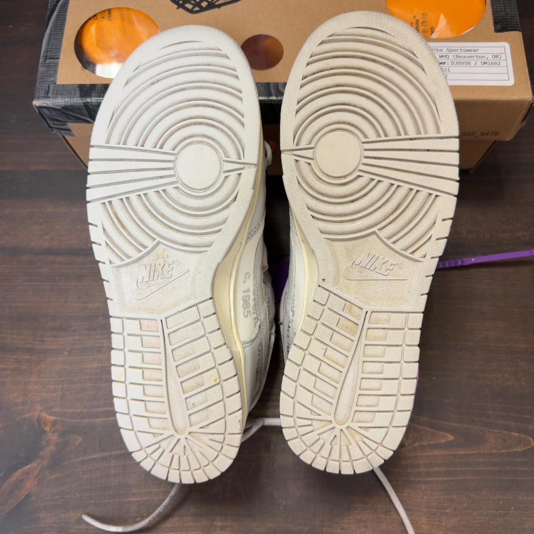 Nike Dunk Low Off-White Lot 3 - Image 7
