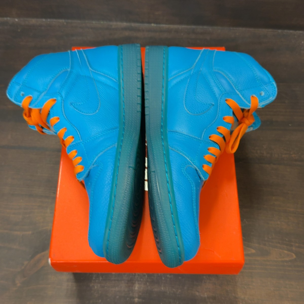 Jordan 1 Retro High Gatorade Blue Lagoon - Image 4