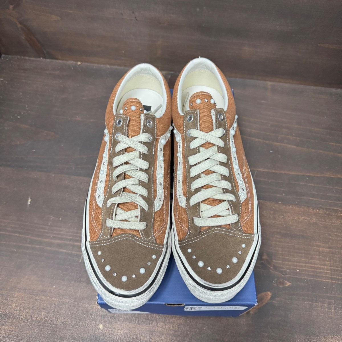 Vans LX Old Skool 36 Pearlized Pack Vintage Cocoa Brown - Image 3