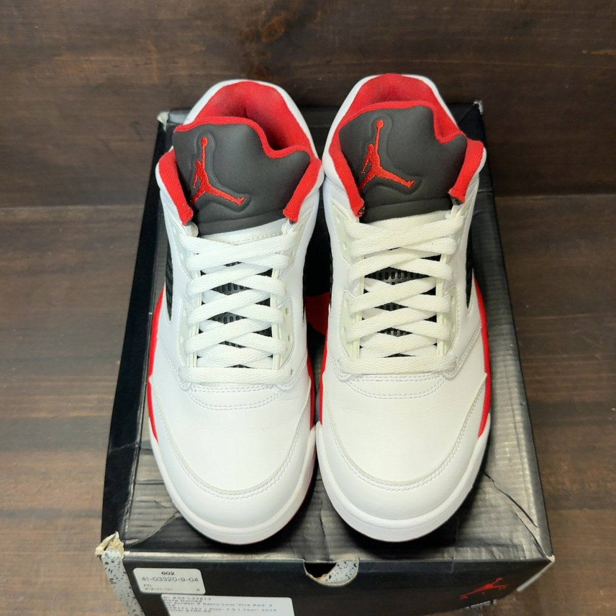 Jordan 5 Retro Low Fire Red - Image 3
