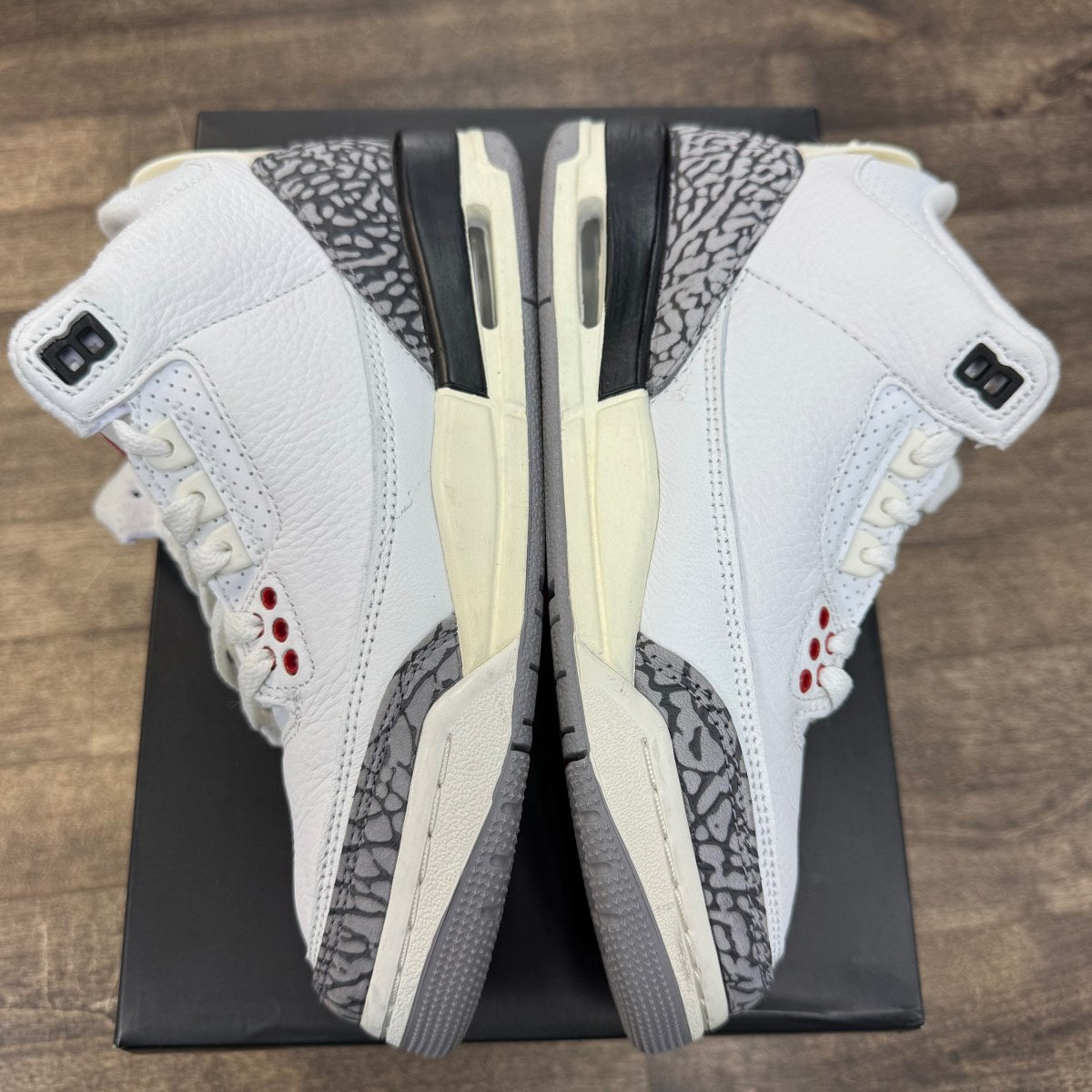 Jordan 3 Retro White Cement Reimagined (GS) Size 5Y (Pre-Owned) - Image 5