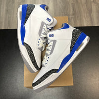Racer Blue Jordan 3 (USED, No Box)