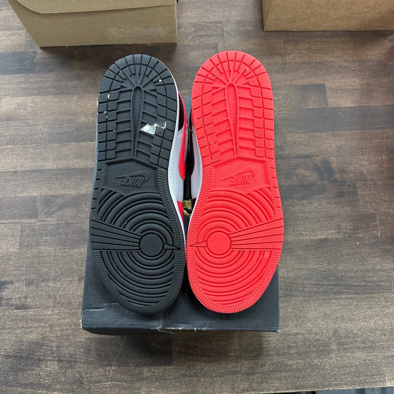 Mismatched Infrared Jordan 1 Low SE (GS) (USED)