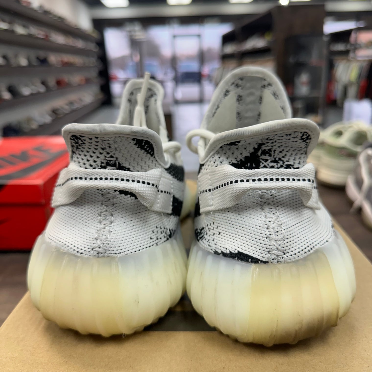 Zebra Yeezy 350 (USED)