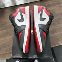 Bred Toe Jordan 1 Low (USED)