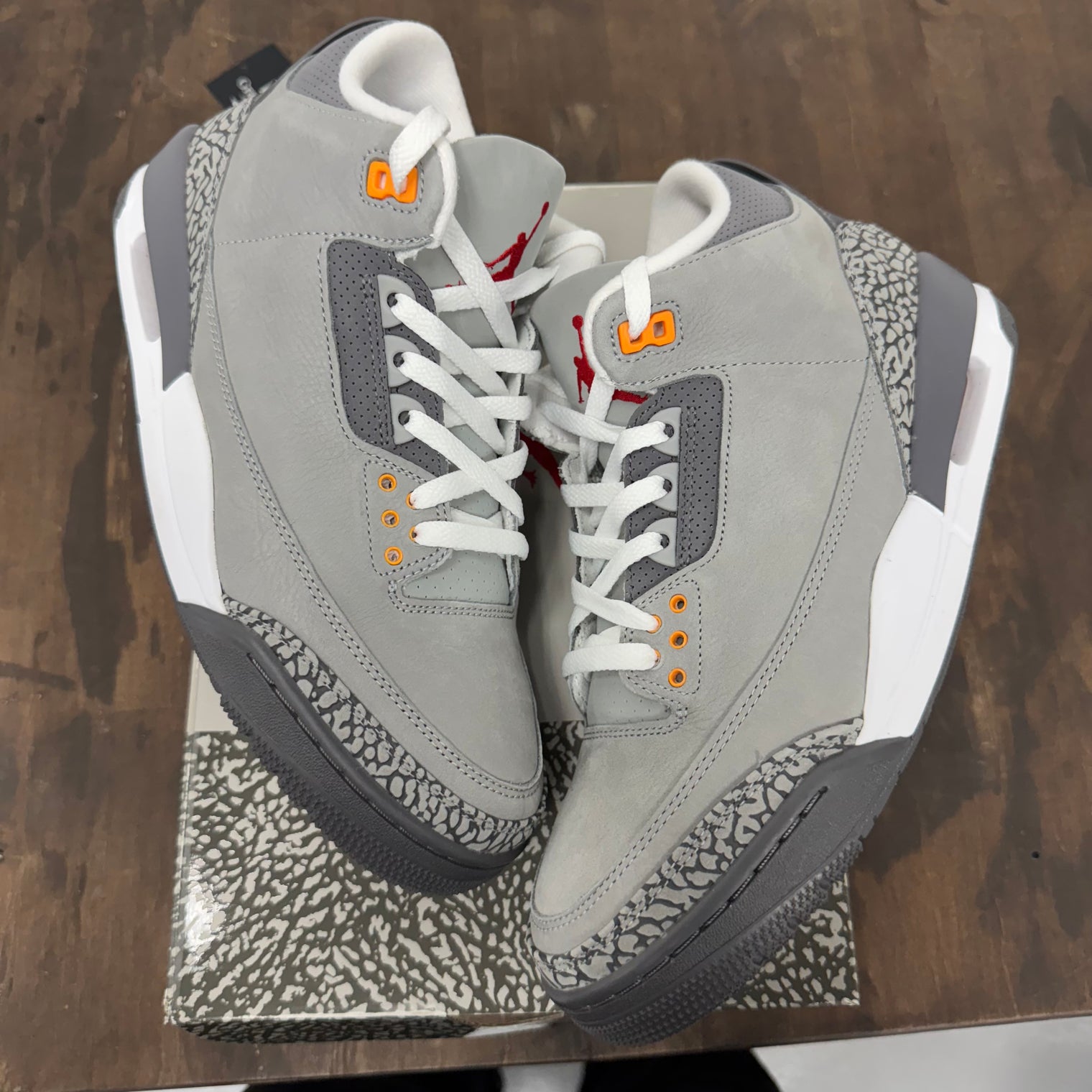 Cool Grey Jordan 3 (USED)