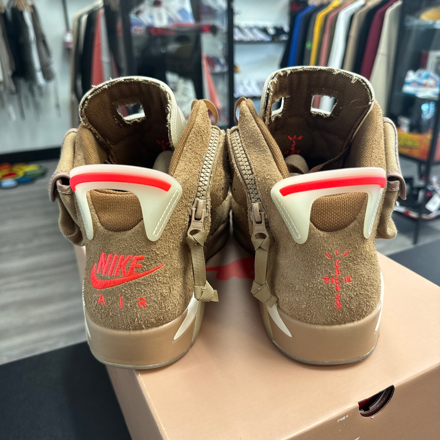 British Khaki Travis Scott Jordan 6 (USED)