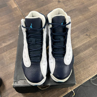 White Obsidian Powder Blue Jordan 13 Retro (Lightly Worn)