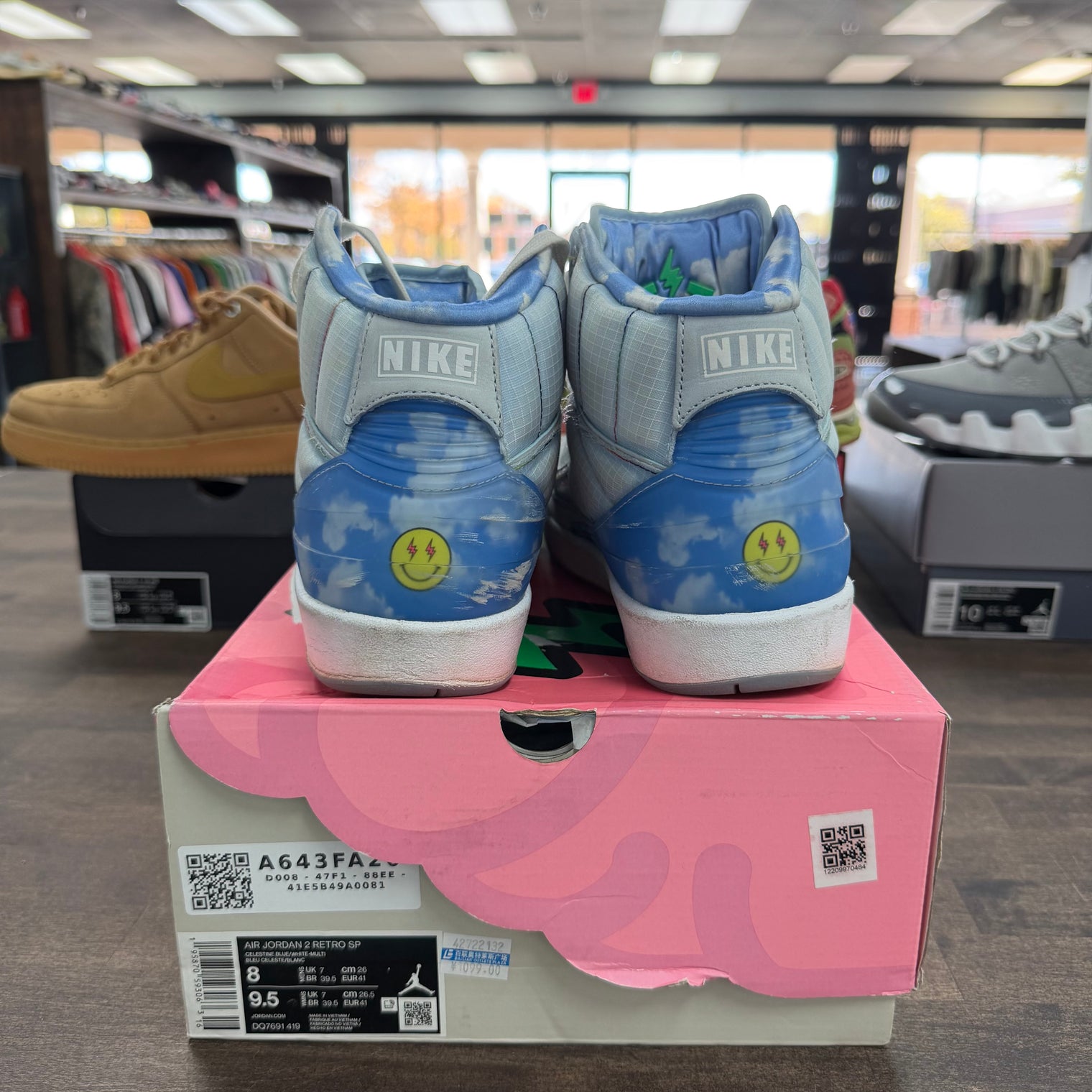 J Balvin Jordan 2 Retro (USED)