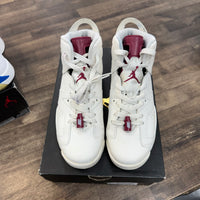 Maroon Jordan 6 Retro (GS) (USED)