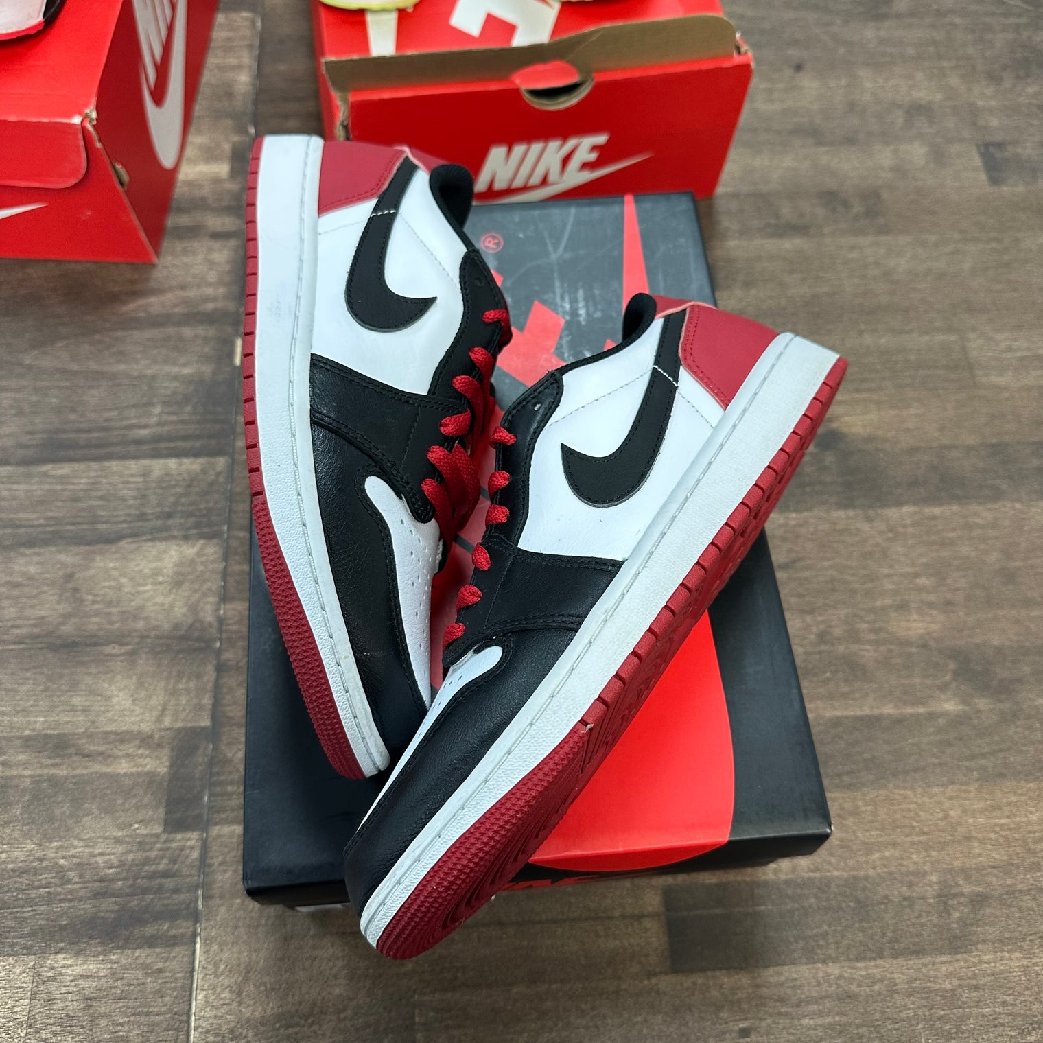 Black Toe Jordan 1 Low OG (USED)