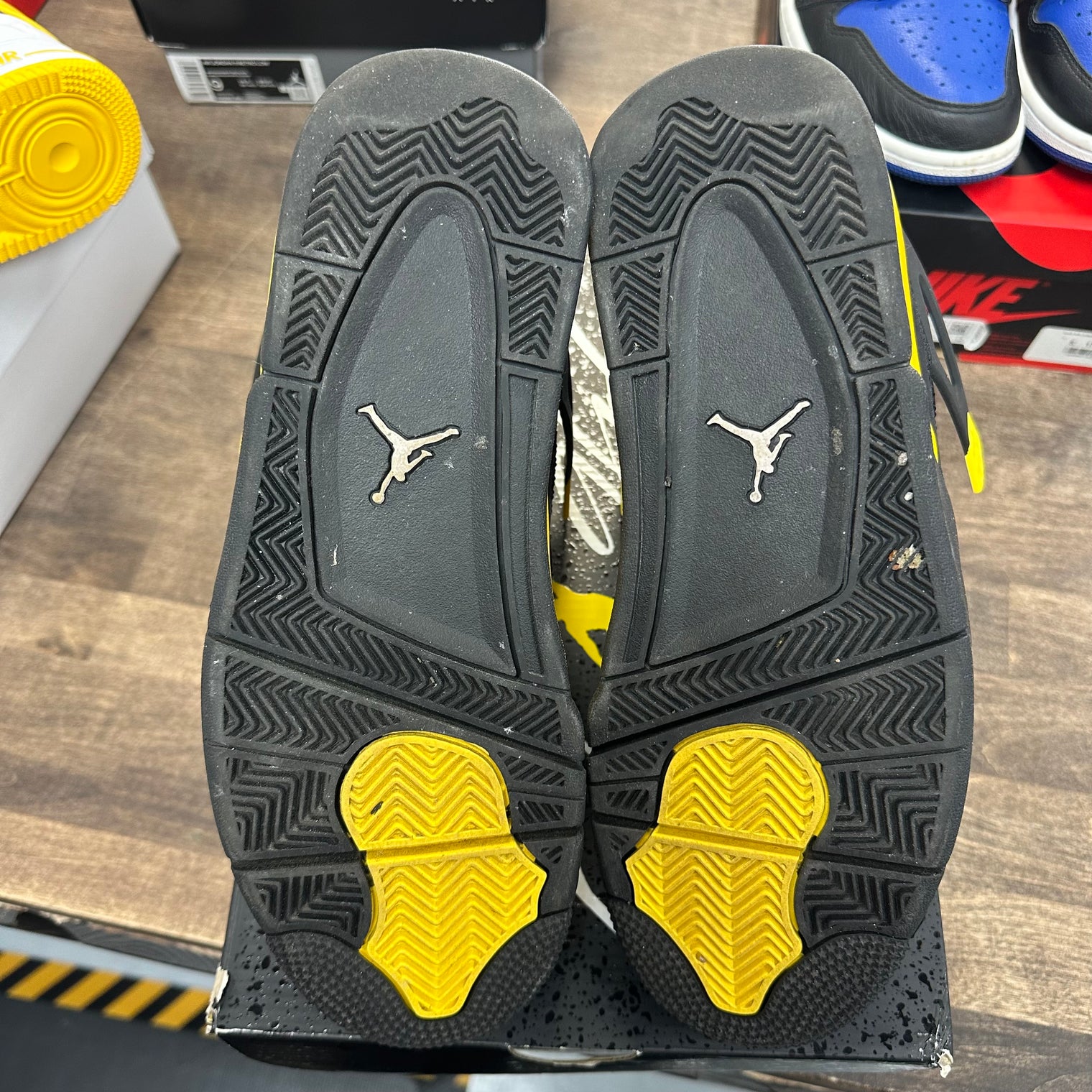 Yellow Thunder Jordan 4 Retro (USED)