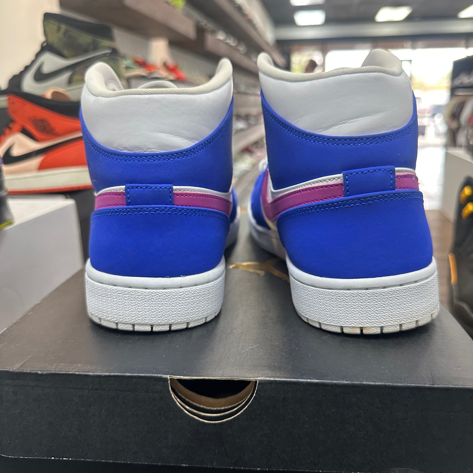 Hyper Royal Hyper Violet Jordan 1 Mid  (USED)