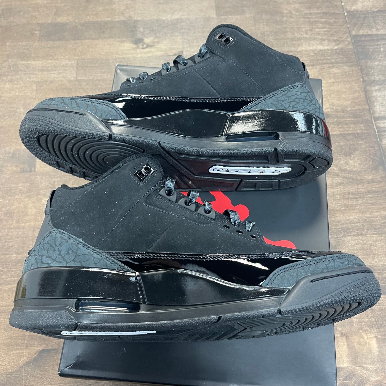 Black Cat Jordan 3 (Lightly Worn)