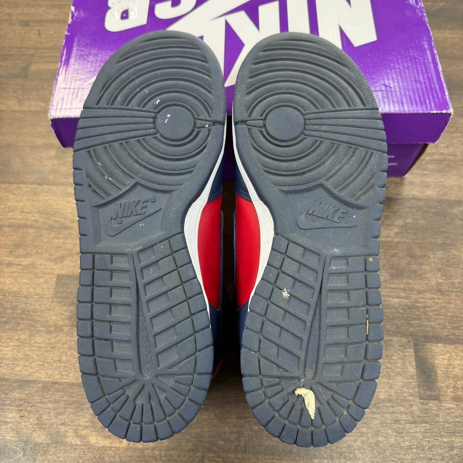 Supreme SB Dunk High Navy (USED)