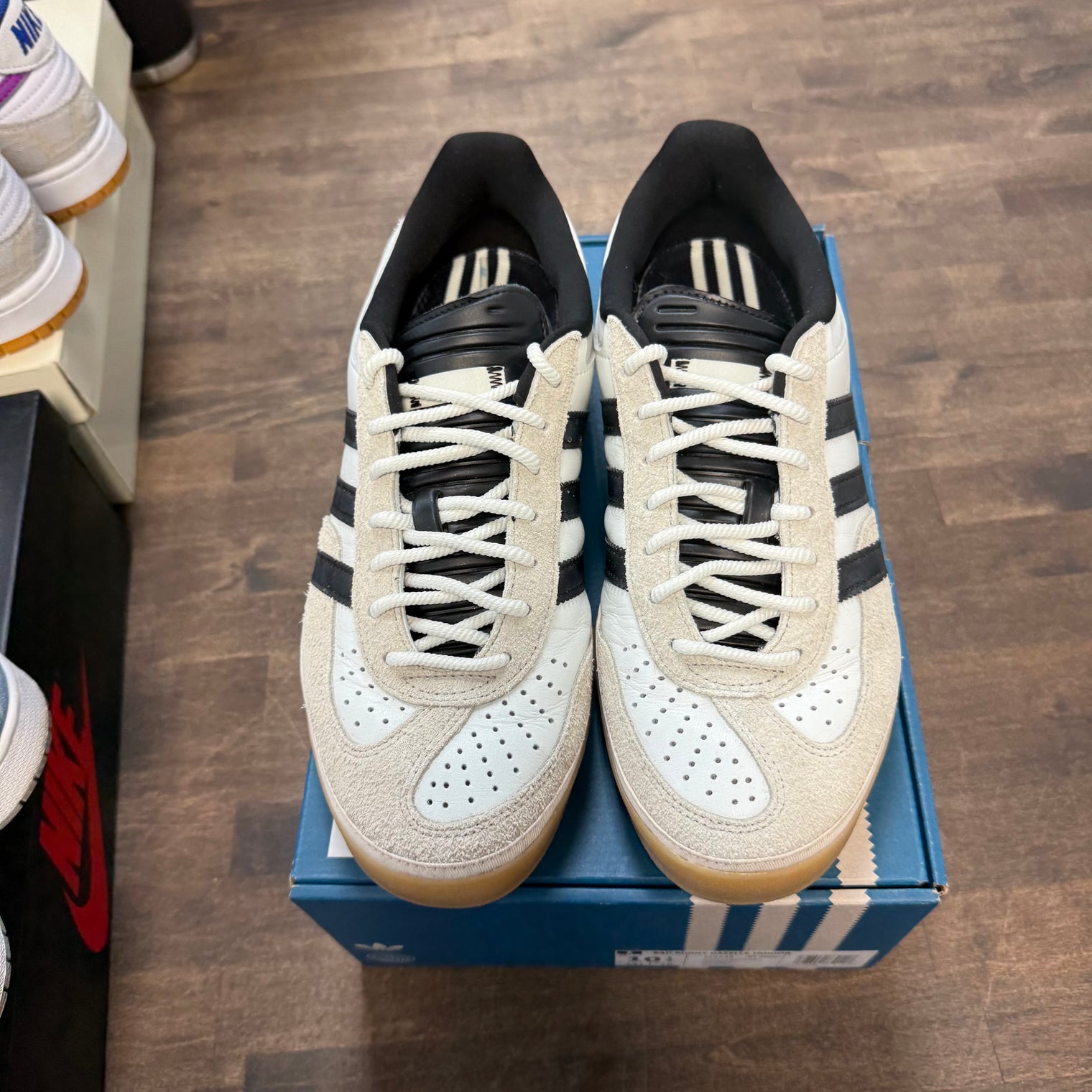 Bad Bunny White adidas Gazelle Indoor (USED)